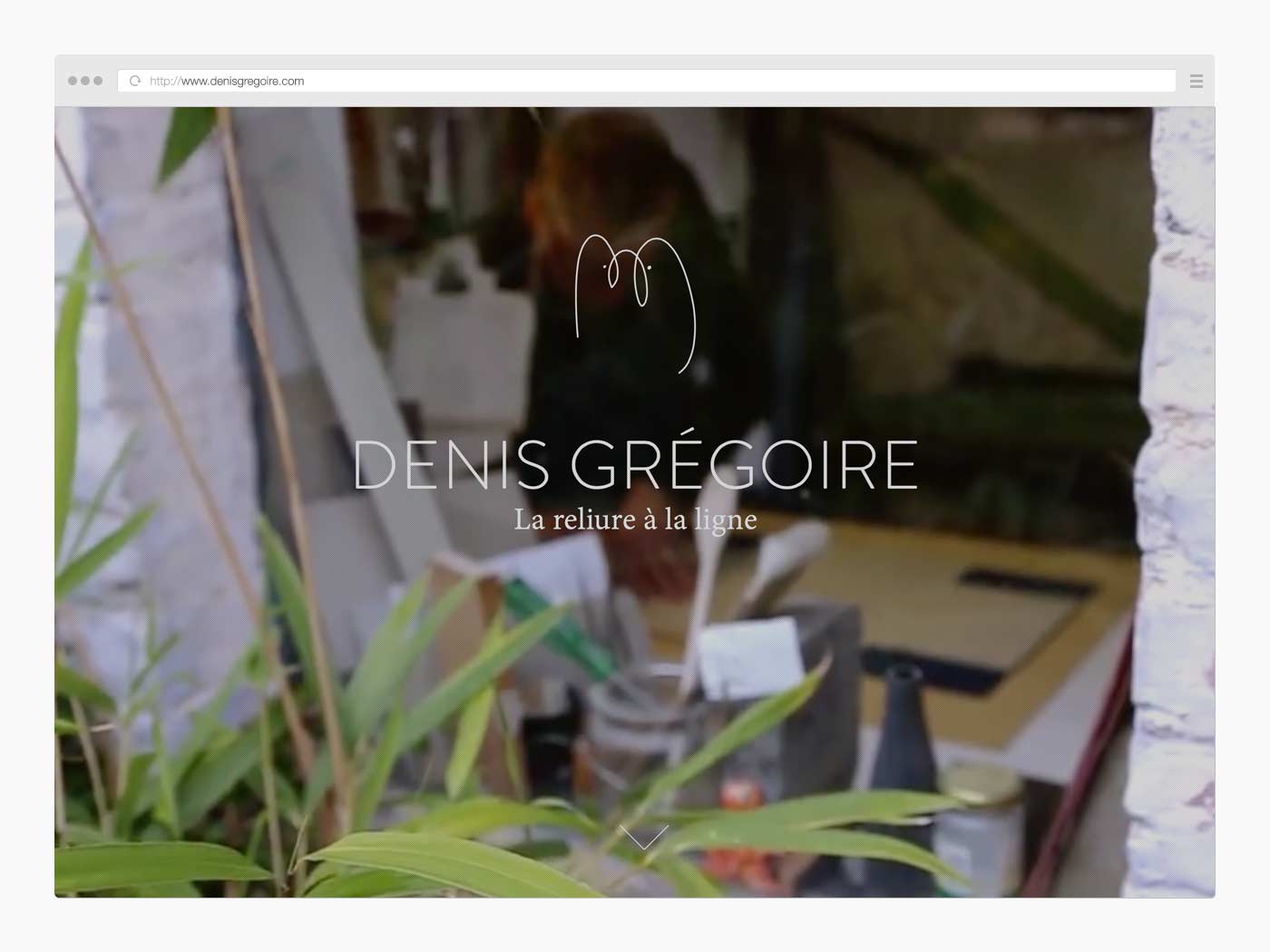 Denis Grégoire mockup desktop